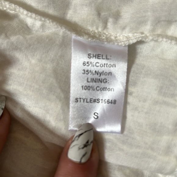 Beautiful lace top Mustard Seed NWT - Picture 8 of 9